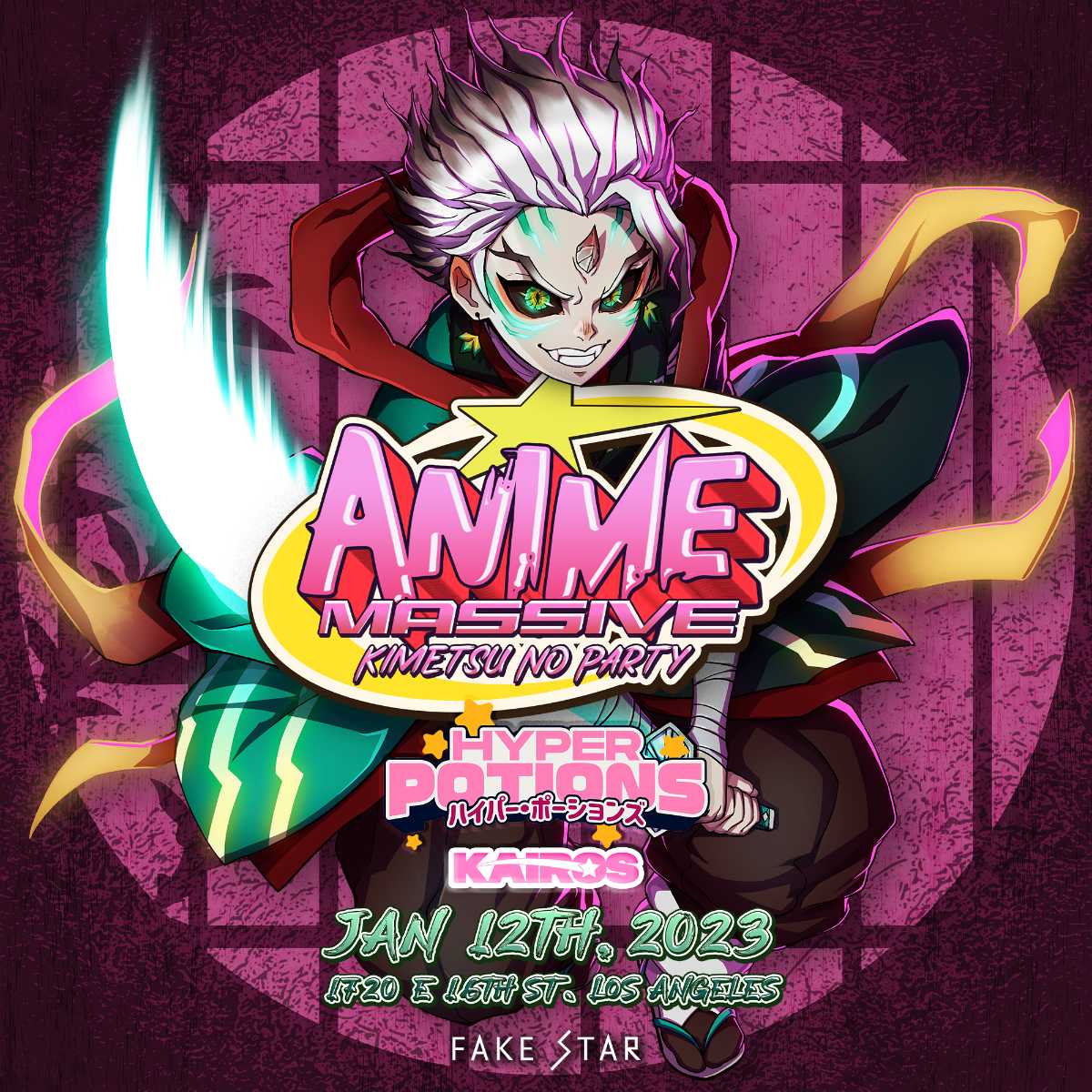 Anime Massive: Kimetsu No Party in los angles at 1720